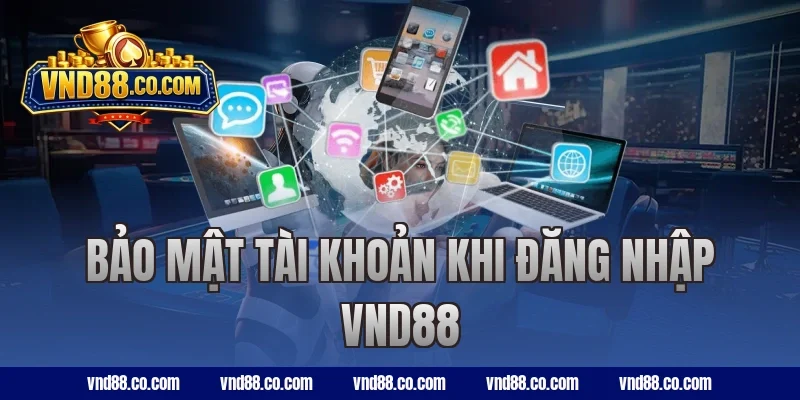 Bảo mật tài khoản khi đăng nhập VND88
