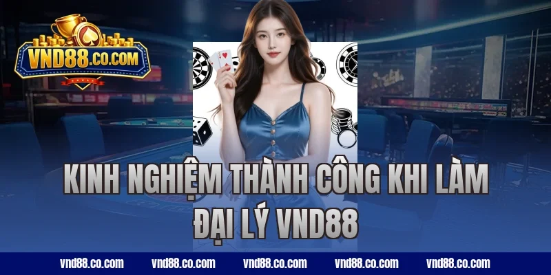 Kinh nghiệm thành công khi làm đại lý VND88